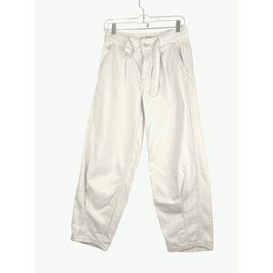 We The Free pants 26 waist  off white  thick cotton